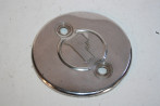 PLAQUE "F" pour CACHE ROUE DE SECOURS...AUTOS ANCIENNES COLLECTIONS voir descriptif