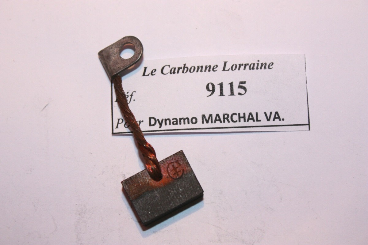 CHARBONS 9115 POUR DYNAMOS MARCHAL-VAUCANSON...POUR AUTOS MOTOS ANCIENNES