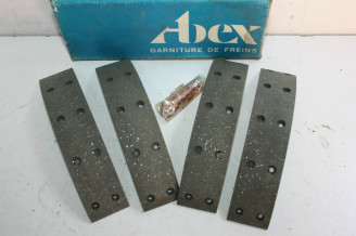 JEU DE GARNITURES DE FREIN ARRIERE ABEX M3730...BMW 316 318 320 518 520 1800