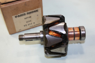 ROTOR PARIS RHONE 95315N pour ALTERNATEURS 12V A13R...H HY SIMCA 1000 RALLYE 1100 1307 1308 BAGHEERA HORIZON