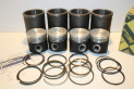 KIT CHEMISES PISTONS D/70mm FLOQUET MONOPOLE 72398040.PEUGEOT 104 205 SAMBA