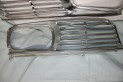 ENSEMBLE CALANDRE EN ALU 3 PARTIES...RENAULT R16 T TL TS
