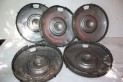 LOT DE 5 ENJOLIVEURS DE ROUE D/355mm...AUTO ANCIENNES COLLECTIONS