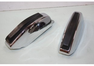 PAIRE DE BUTOIRS DE PARE CHOC H/170mm...FORD TAUNUS TC COACH GXL
