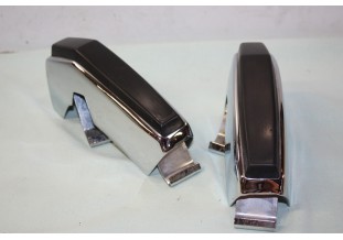 PAIRE DE BUTOIRS DE PARE CHOC H/155mm...FORD TAUNUS 15M 17M 20M OPEL ???