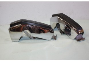 PAIRE DE BUTOIRS DE PARE CHOC H/155mm...FORD TAUNUS 15M 17M 20M OPEL ???