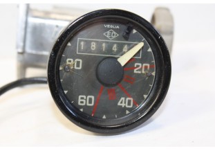 COMPTEUR DE VITESSE ED VEGLIA 80KM/H avec MECANISME D'ESSUIE GLACE...CITROEN 2CV AZ 1954/61