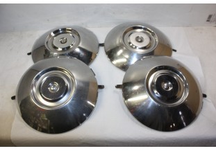 JEU DE 4 ENJOLIVEURS DE ROUE METAL D/210mm...CITROEN ID DS GS