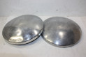 LOT DE 2 ENJOLIVEURS DE ROUE ALU D/240mm...SIMCA FIAT PANHARD ???