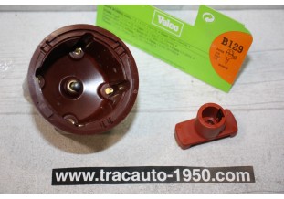 KIT TETE ROTOR B129 pour ALLUMEUR BOSCH...ALFA AUDI BMW FORD MERCEDES PEUGEOT TALBOT VW voir descriptif