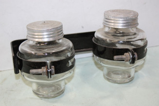 KIT DOUBLE RESERVOIRS DE LOKHEED NIVOCLAIR...AUTOS CAMIONS TRACTEURS ANCIENS