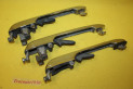 LOT DE 3 POIGNEES DE PORTES EXTERIEURES CHROMEES...VOLKSWAGEN GOLF