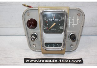 COMBINE BLOC COMPTEUR 6V JAEGER 100km/h...CITROEN 2CV AZ 1962/70