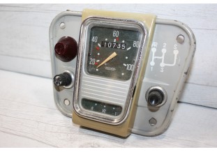 COMBINE BLOC COMPTEUR 6V JAEGER 100km/h...CITROEN 2CV AZ 1962/70