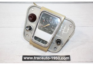 COMBINE BLOC COMPTEUR 6V JAEGER 100km/h...CITROEN 2CV AZ 1962/70
