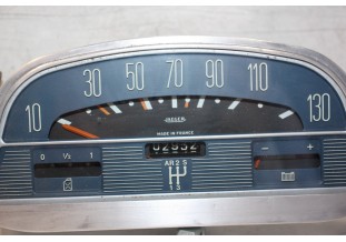 COMBINE BLOC COMPTEUR 12V JAEGER 130km/h...CITROEN 2CV 4 2CV 6