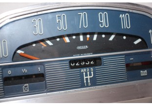 COMBINE BLOC COMPTEUR 12V JAEGER 130km/h...CITROEN 2CV 4 2CV 6