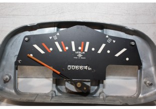 BLOC COMPTEUR 12V FOND BLEU ED VEGLIA 130km/h INCOMPLET...CITROEN 2CV