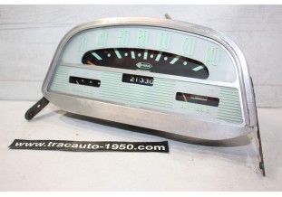 BLOC COMPTEUR 12V FOND VERT ED VEGLIA 140km/h...CITROEN AMI 6/8