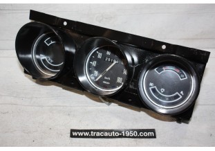 COMBINE BLOC COMPTEUR 12V 3 CADRANS JAEGER 307036/01 160km/h...RENAULT R12 TL