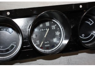 COMBINE BLOC COMPTEUR 12V 3 CADRANS JAEGER 307036/01 160km/h...RENAULT R12 TL