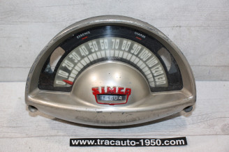 COMBINE BLOC COMPTEUR 12V JAEGER 61680 130km/h...SIMCA ARONDE 9 av 1956 voir descriptif