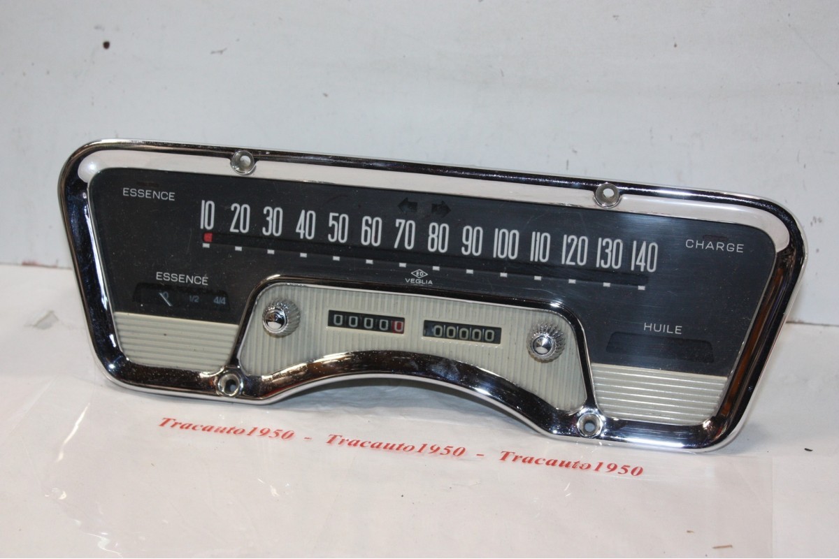 BLOC COMPTEUR ED VEGLIA 12V...SIMCA ARONDE P60 - Tracauto1950