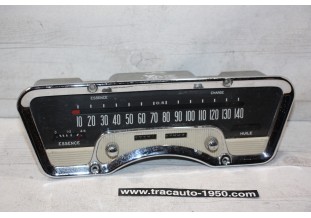COMBINE BLOC COMPTEUR 12V OS 140km/h...SIMCA ARONDE P60
