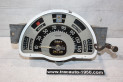 COMBINE BLOC COMPTEUR BITOTALISATEUR JAEGER 150km/h...PEUGEOT 203 1953/1960