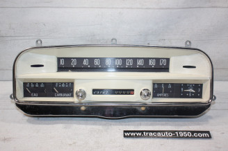 TABLEAU DE BORD 12V ED VEGLIA 170km/h...PEUGEOT 404 1960/66