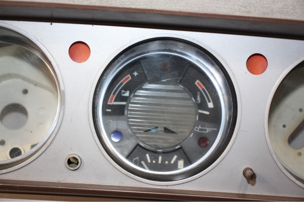Jauge Indicateur De Niveau Carburant Véglia 73335 - Pour Compteur Peugeot 504 - Neuf D'origine