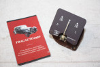AMPEREMETRE POUR TABLEAU DE BORD ED VEGLIA 170km/h...PEUGEOT 404 1960/66