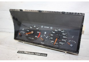 COMBINE BLOC COMPTEUR 12V VEGLIA 480541.01 220km/h...PEUGEOT 405 I Diesel