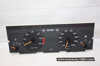 FACADE ET INSTRUMENTS DE BORD DE COMPTEUR JAEGER 12V 210km/h...PEUG...