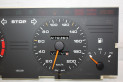 FACADE ET INSTRUMENTS DE BORD DE COMPTEUR JAEGER 12V 200km/h...PEUGEOT 405 phase 1 Diesel