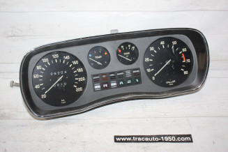 COMBINE BLOC COMPTEUR VDO 12V 4 CADRANS 220km/h...BMW E3 1968/77