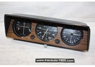 COMBINE BLOC COMPTEUR 3 CADRANS 12V VDO 200km/h...BMW E10 2002 1973/77