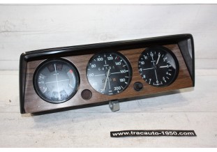 COMBINE BLOC COMPTEUR 3 CADRANS 12V VDO 200km/h...BMW E10 2002 1973/77