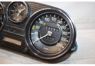 COMBINE BLOC COMPTEUR 12V VDO 220km/h...MERCEDES W114 W115