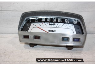 COMBINE BLOC COMPTEUR 12V VEGLIA BORLETTI 140km/h...FIAT 850 SPECIAL