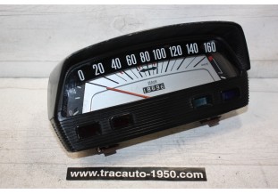 COMBINE BLOC COMPTEUR 12V VEGLIA BORLETTI 160km/h...FIAT 850 SPECIAL