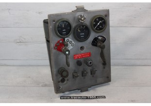 TABLEAU DE BORD COMBINE JAEGER 24V...ARMEE JEEP SIMCA PANHARD WILLY'S