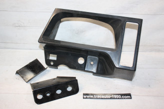 HABILLAGE PLASTIQUE NOIR DE BLOC COMPTEUR...CITROEN 2CV HY