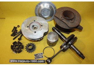 LOT DE PIECES MOTEUR VILLIERS TYPE S6V...MONET GOYON 125cm3