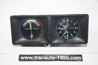 COMBINE MONTRE/TEMPERATURE D'EAU JAEGER 319945/01 12V...RENAULT R14 TS