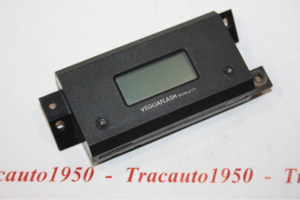 HORLOGE DE BORD VEGLIA FLASH ELECTRONIQUE 12V...FIAT UNO ALFA ROMEO