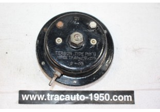 KLAXON 12V FERSON PHF6 Ø 105mm...AUTOS ANCIENNES COLLECTION VINTAGE