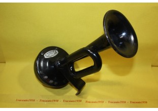 KLAXON 12V SANOR type F6 G Ø 128mm...AUTOS ANCIENNES COLLECTION