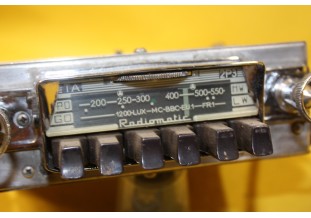 AUTORADIO RADIOMATIC TA2P3 6/12V...AUTOS VINTAGE COLLECTION