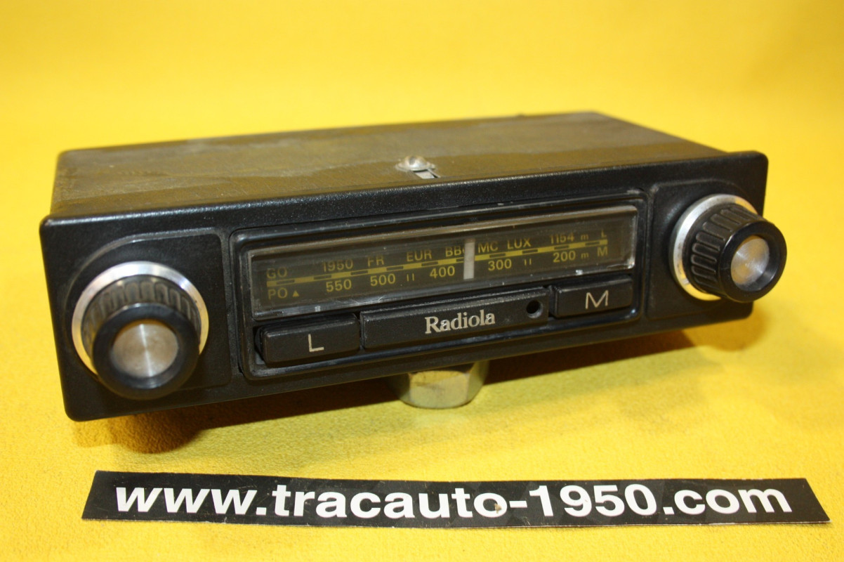 Toile autoradio vintage – Passion Moteur